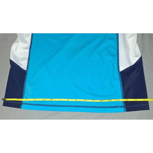 Lands’ End Boys Rash Guard Swim Shirt Short Sleeve Size M 14-16 - Picture 4 of 5